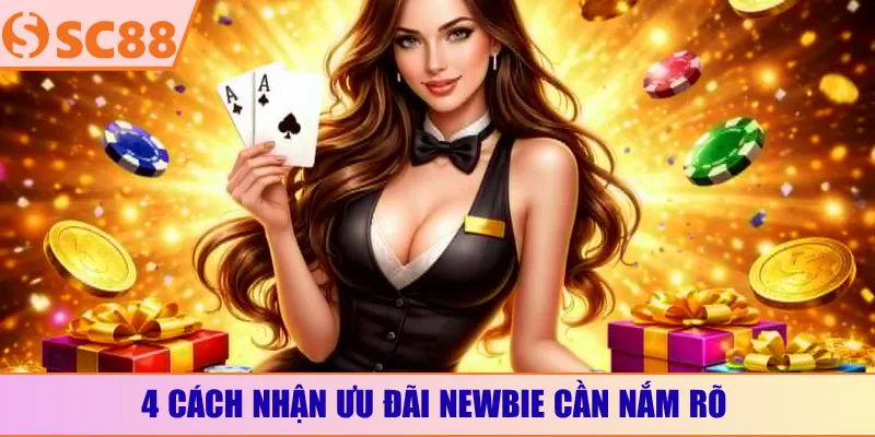 4 cách nhận ưu đãi newbie cần nắm rõ