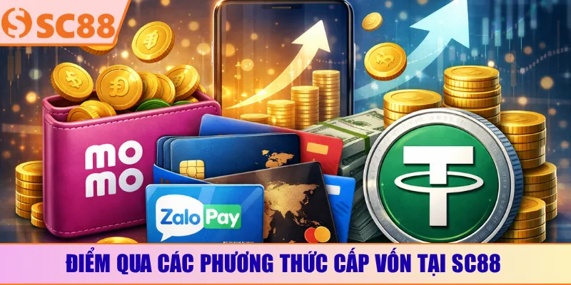 Điểm qua các phương thức cấp vốn tại SC88