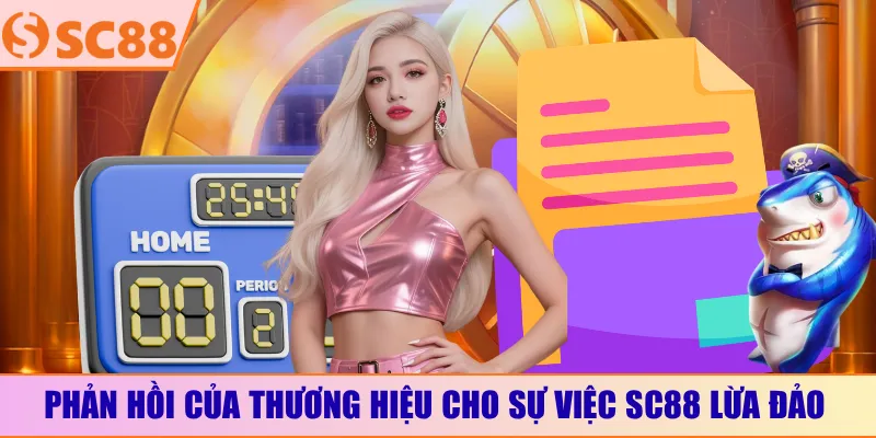 Phản hồi của thương hiệu cho sự việc SC88 lừa đảo