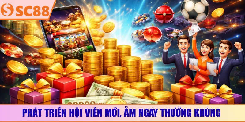 Phát triển hội viên mới, ẵm ngay thưởng khủng